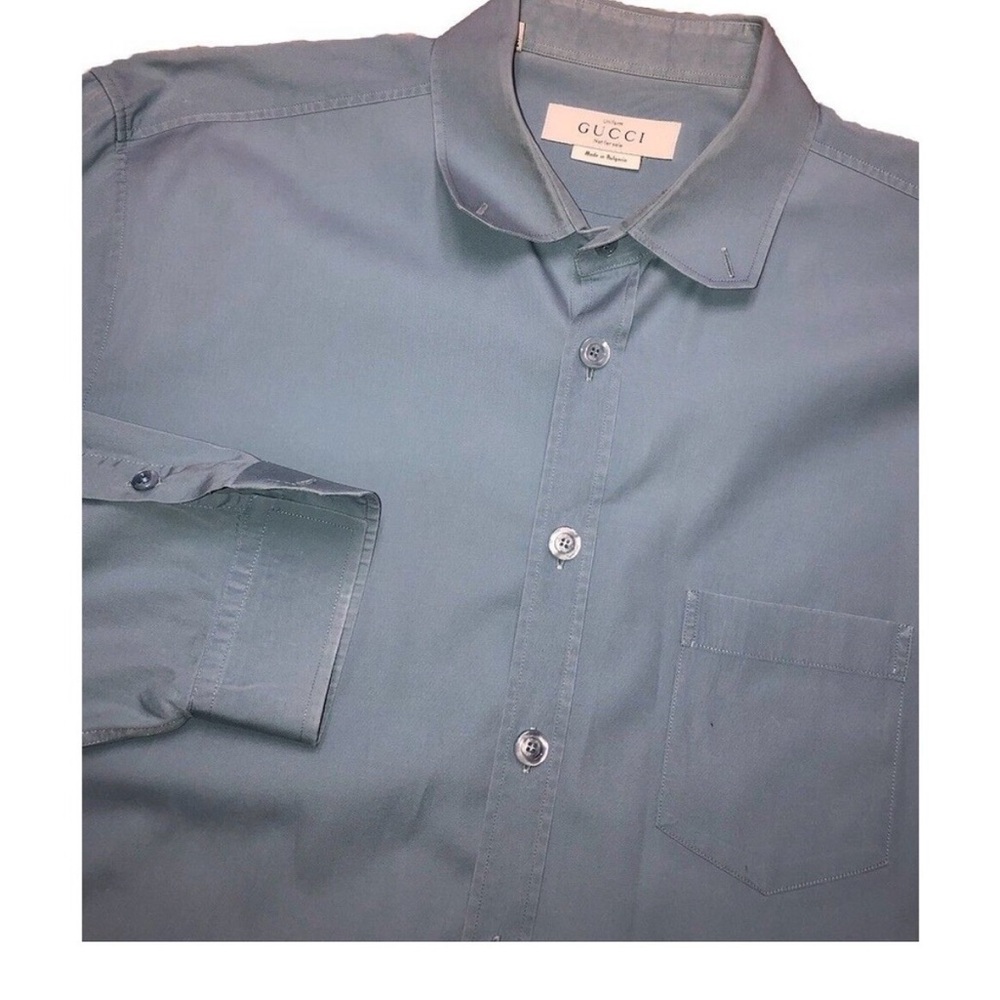 Gucci Men's Button-Down Shirt, Medium